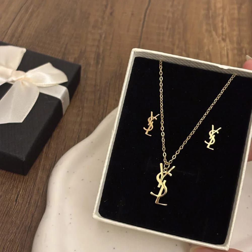 Ensemble YSL acier