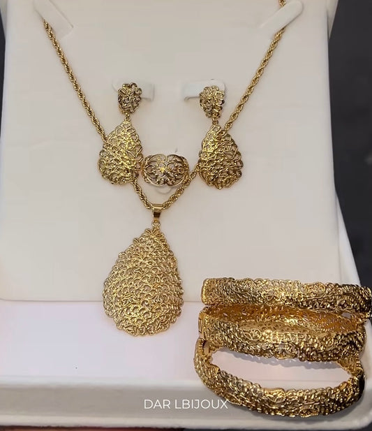 Ensemble beldi louza Acier
