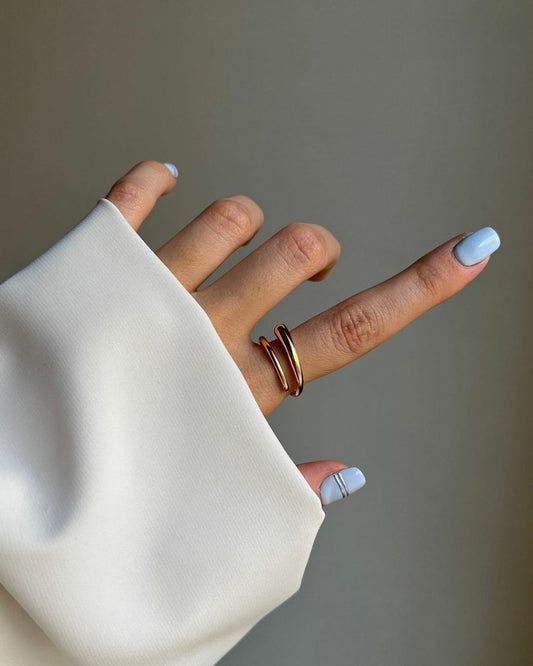 Bague En acier inoxydable