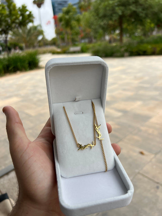 Collier & Gourmette Saint Laurent 🇫🇷 Original