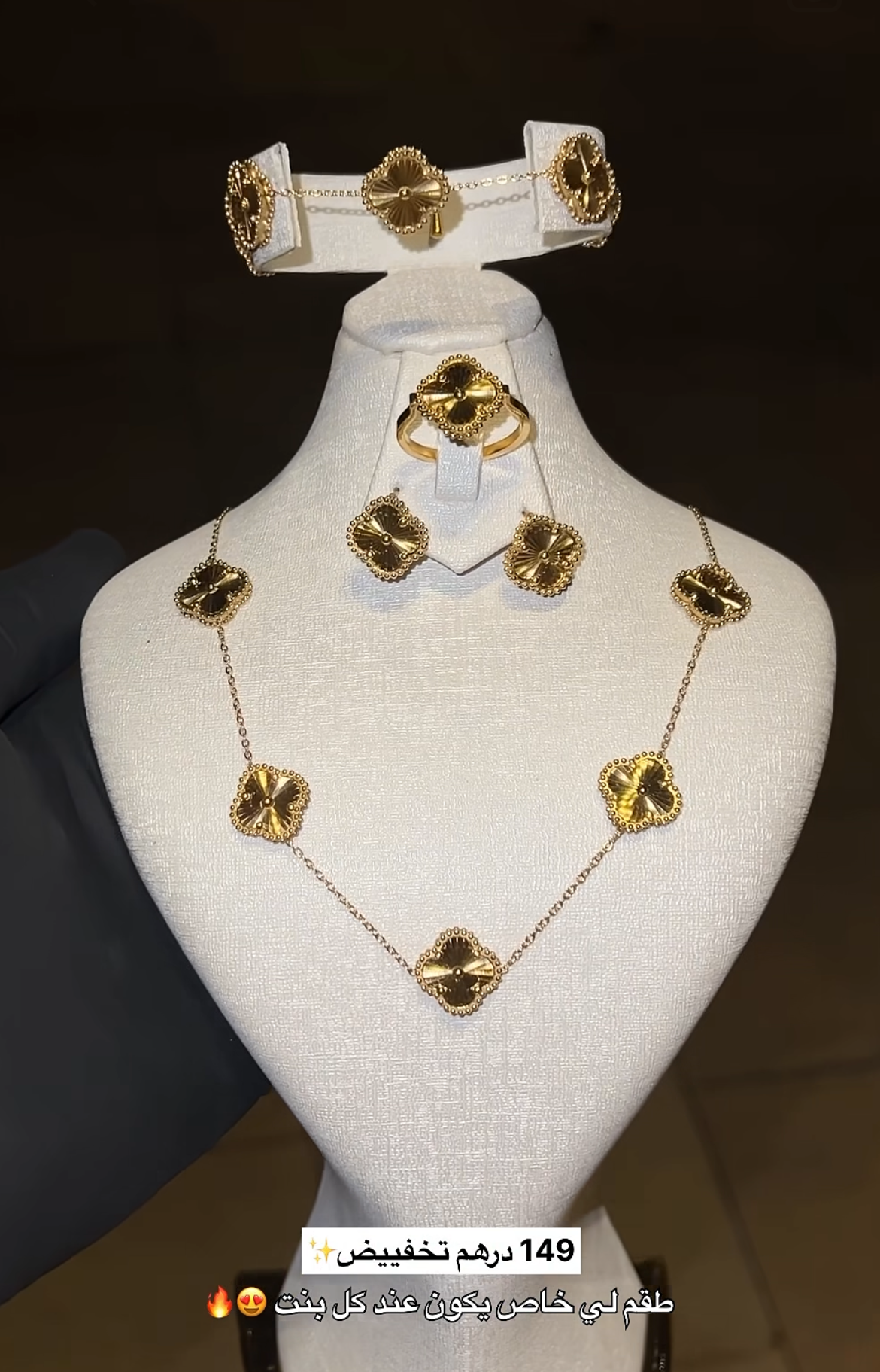 Ensemble Van Cleef Acier inoxydable ✨